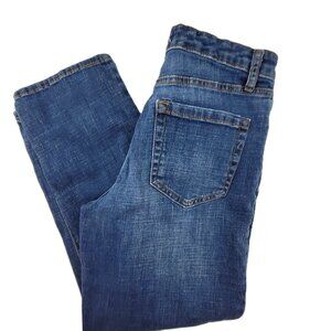 Ella Moss Jeans Women's 8 / 29 Blue High Waist Straight Ankle Stretch 5 pockets